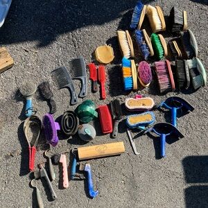 Used grooming horse lot
